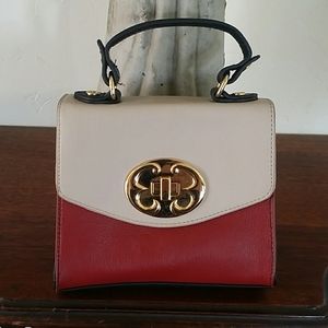 Emma Fox mini leather handbag